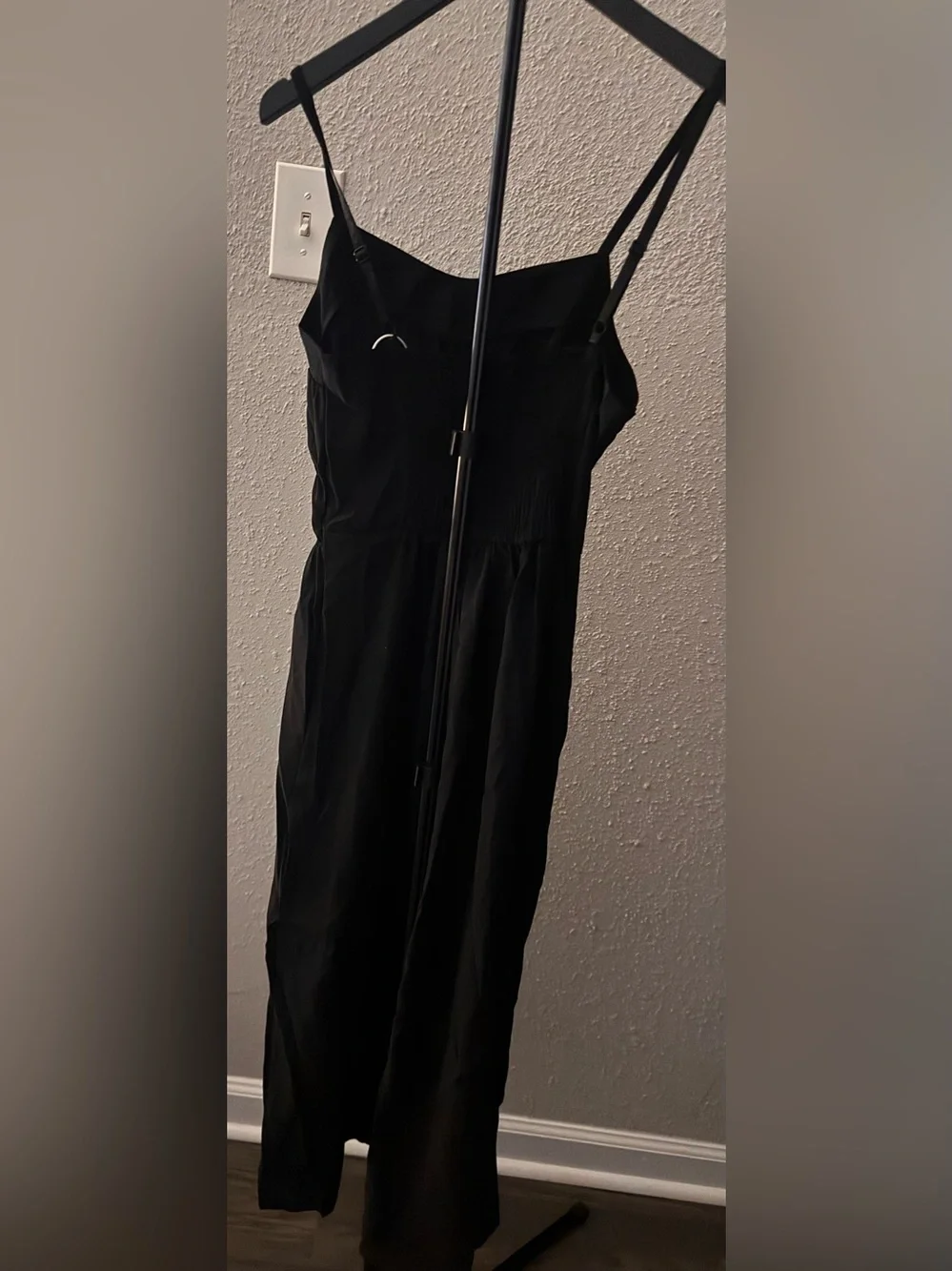 Black Spaghetti Strap Maxi Dress